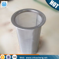 Filtro sin papel del tubo de filtro del café del brew frío para la cafetera con el tarro de masón